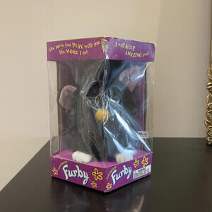 1998 Tiger Furby Electronic Toy - Classic Black Edition